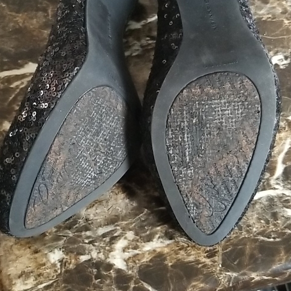 Gianni Black Sequin 4" heel - Picture 4 of 4